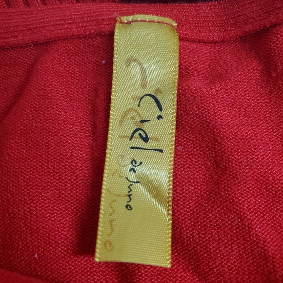 Ciel de Juno Red Bandage Dress - Picture 7 of 9